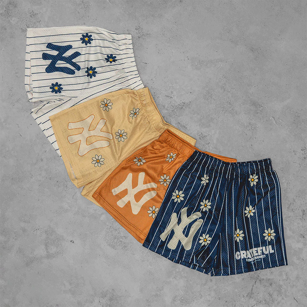 NY Flower Market Mesh Shorts - Home Kit - Image 5