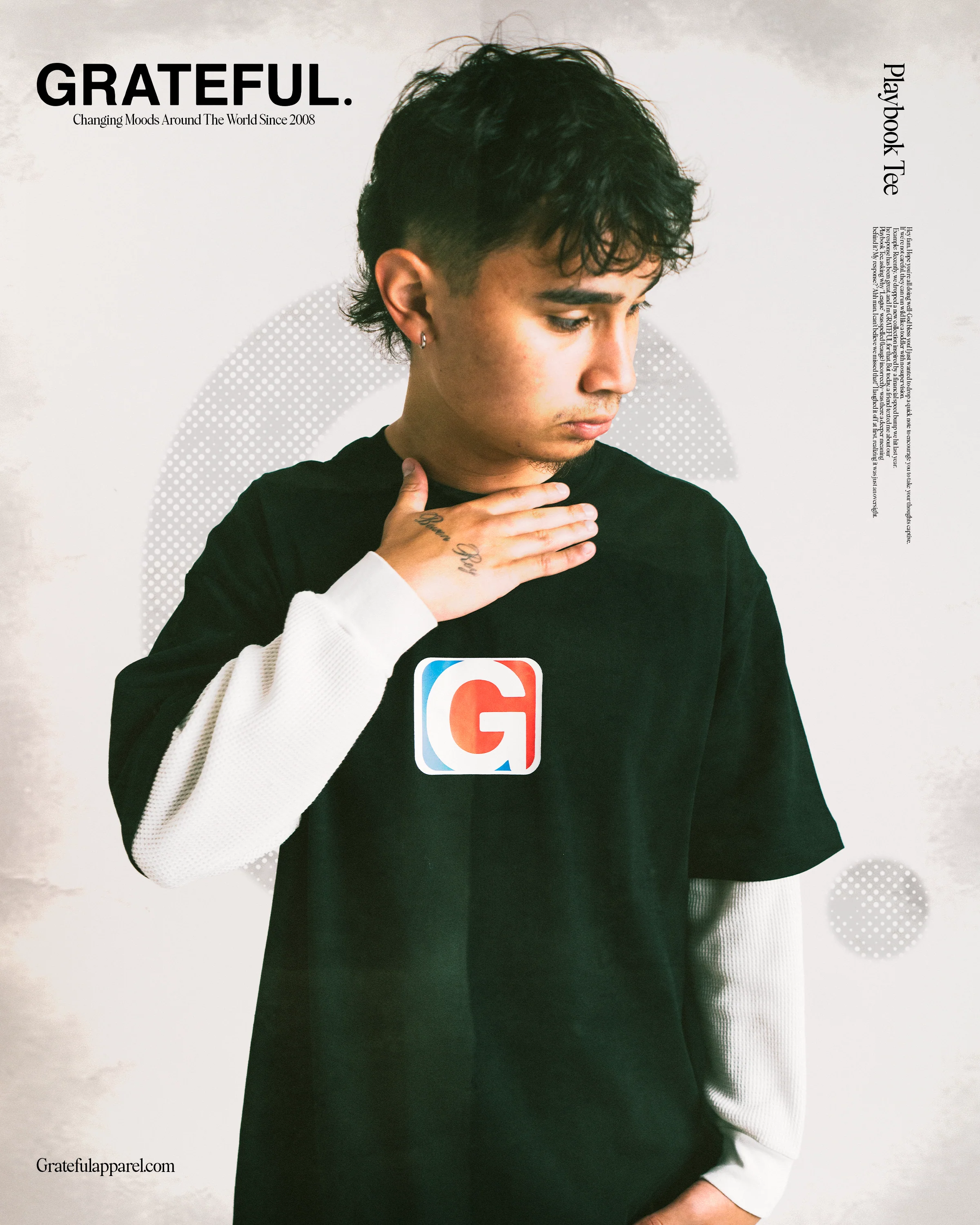 Playbook Tee- Black - Image 3