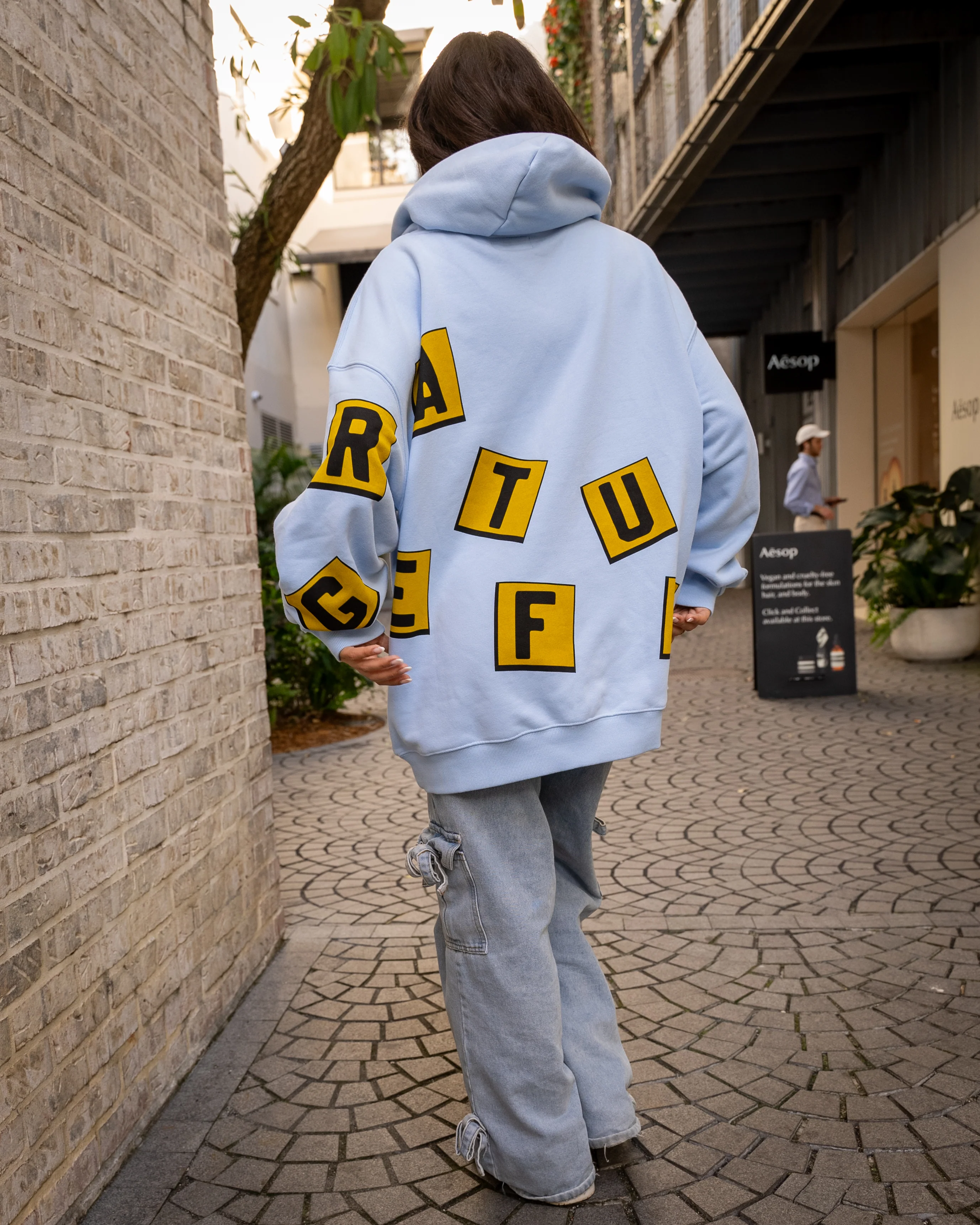 The Letter Box Hood- Slate Blue - Image 5